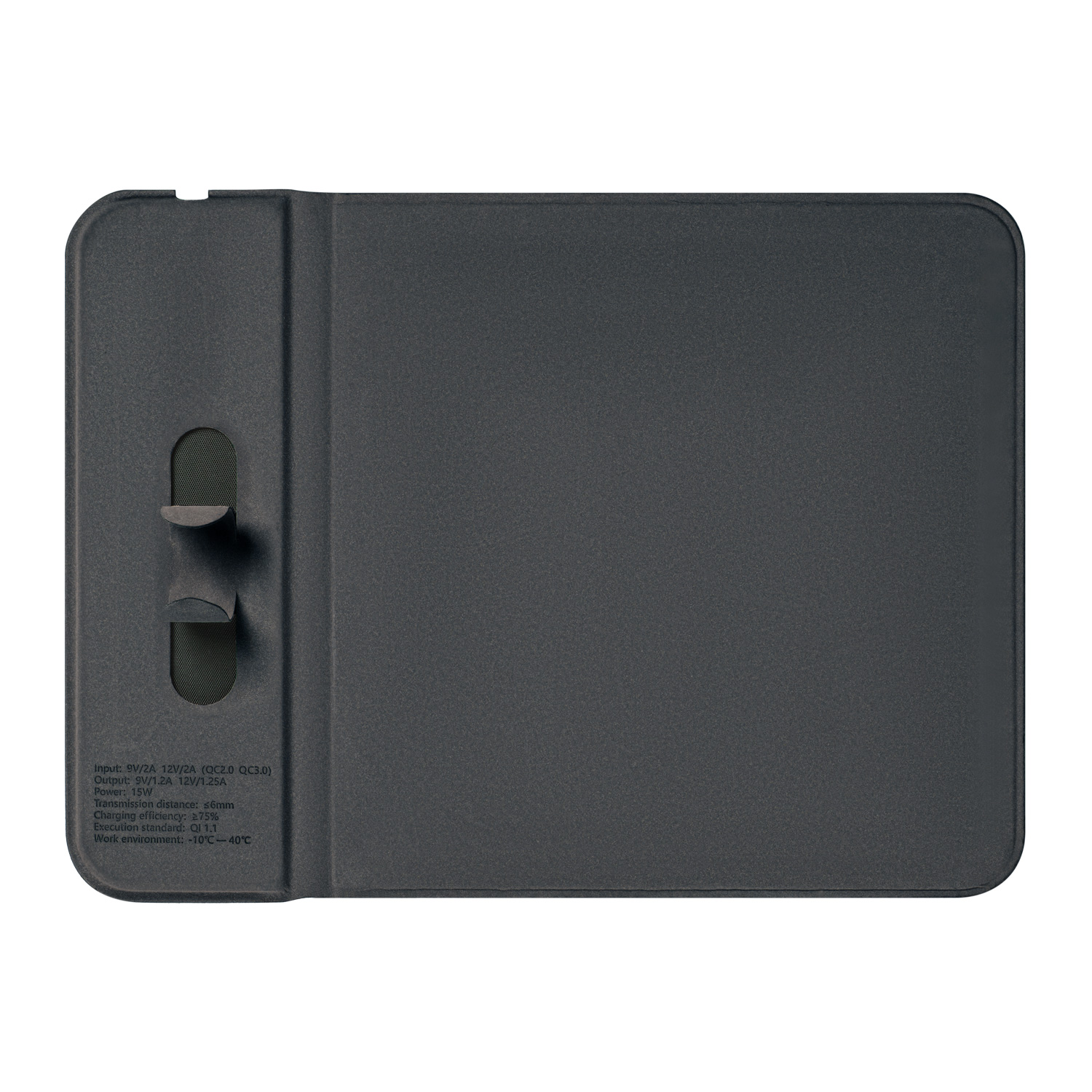 Коврик для мыши с беспроводным зарядным устройством 15W Honor, синий-6