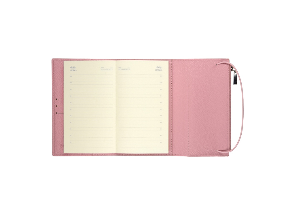 Ежедневник недатированный  А5- Dolce Vita  (розовый)-4