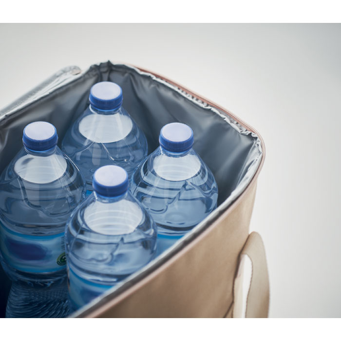 Сумка-холодильник, бежевый-3