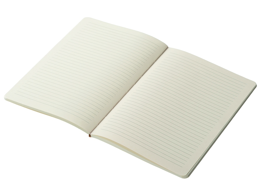 Блокнот Wispy 2.0, гибкая обложка A5, 64 листа в линейку, серый-1