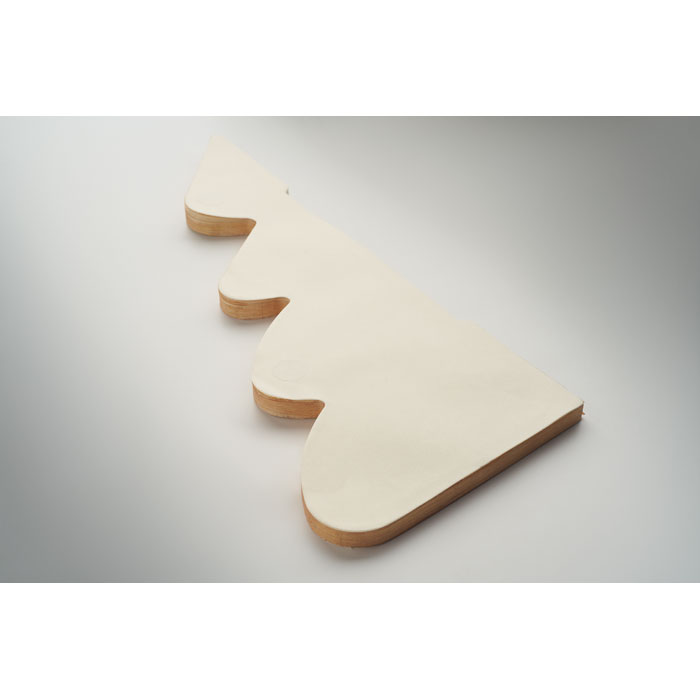 Paper Xmas tree decoration, бежевый-2