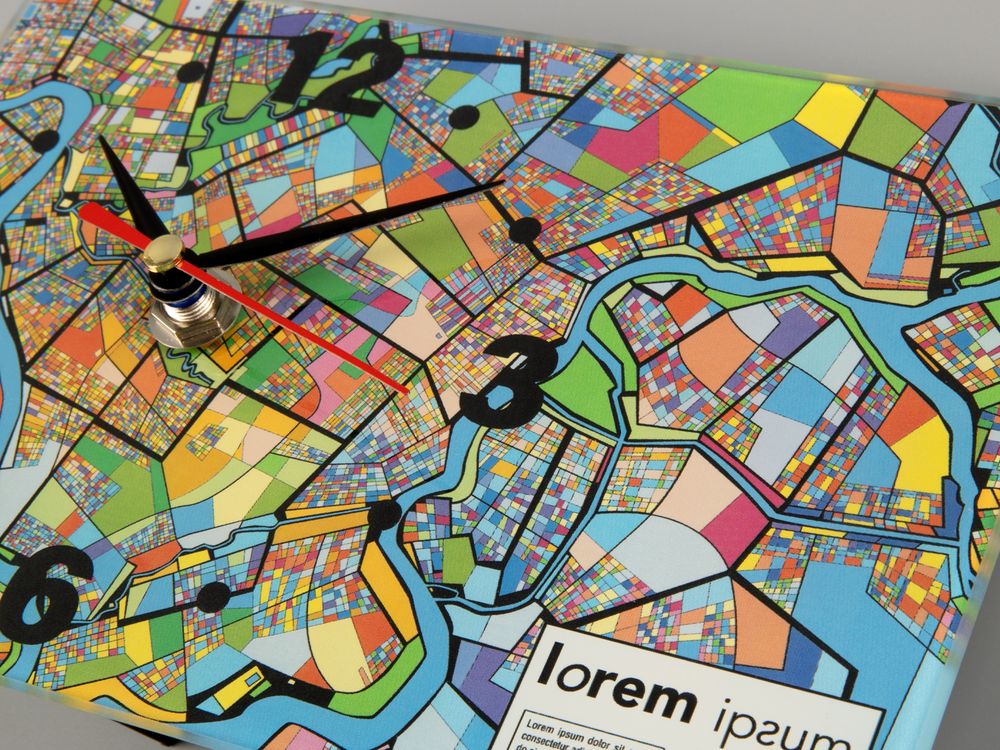 Часы настольные на заказ Uptime-4