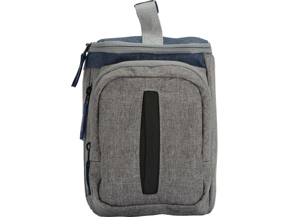 Сумка-холодильник Festival, серый/синий-4