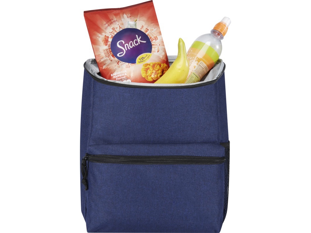 Excursion, рюкзак-холодильник из переработанного РЕТ-пластика - Heather navy-3