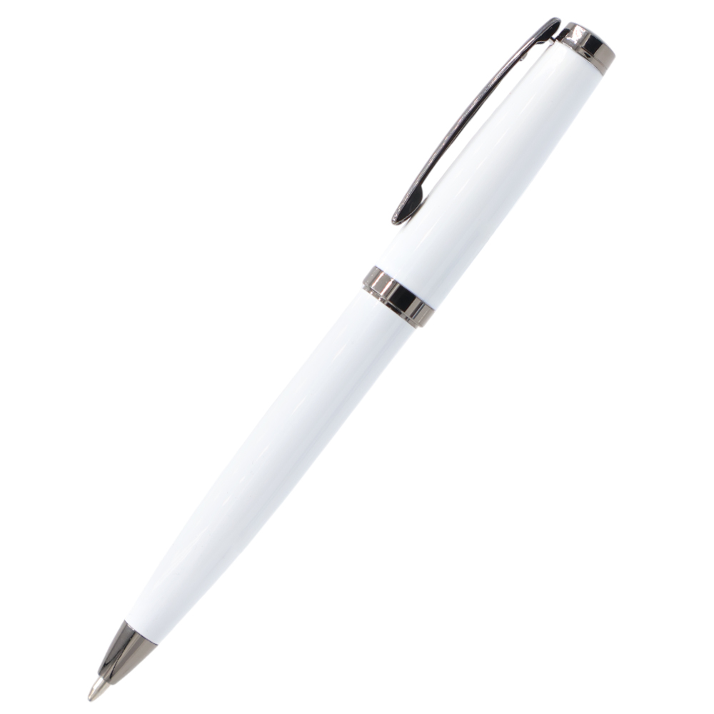 Ручка металлическая Betty, Белый-1