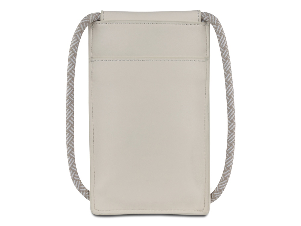 Сумка-чехол для мобильного телефона BUGATTI Almata, бежевая, полиуретан, 11x2x18 см-4