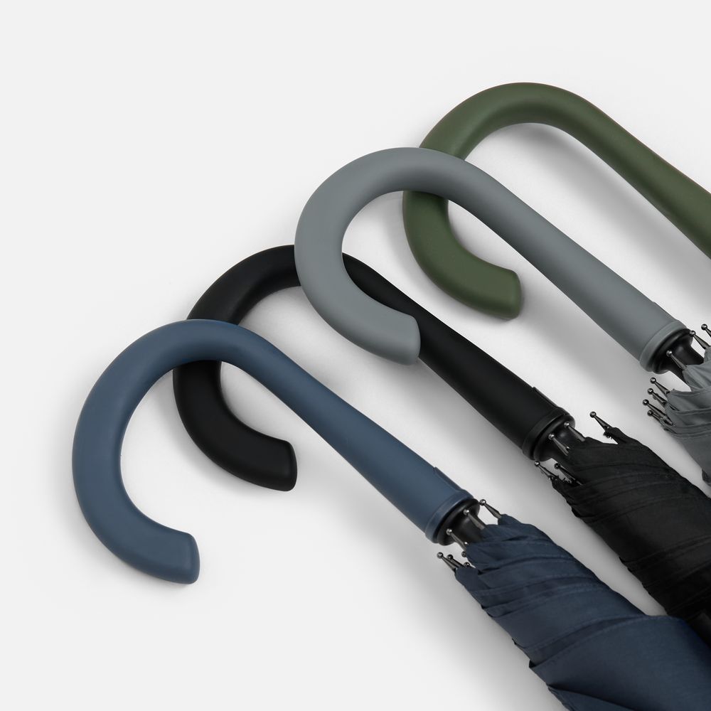 Зонт-трость Nimbrella, серый-3