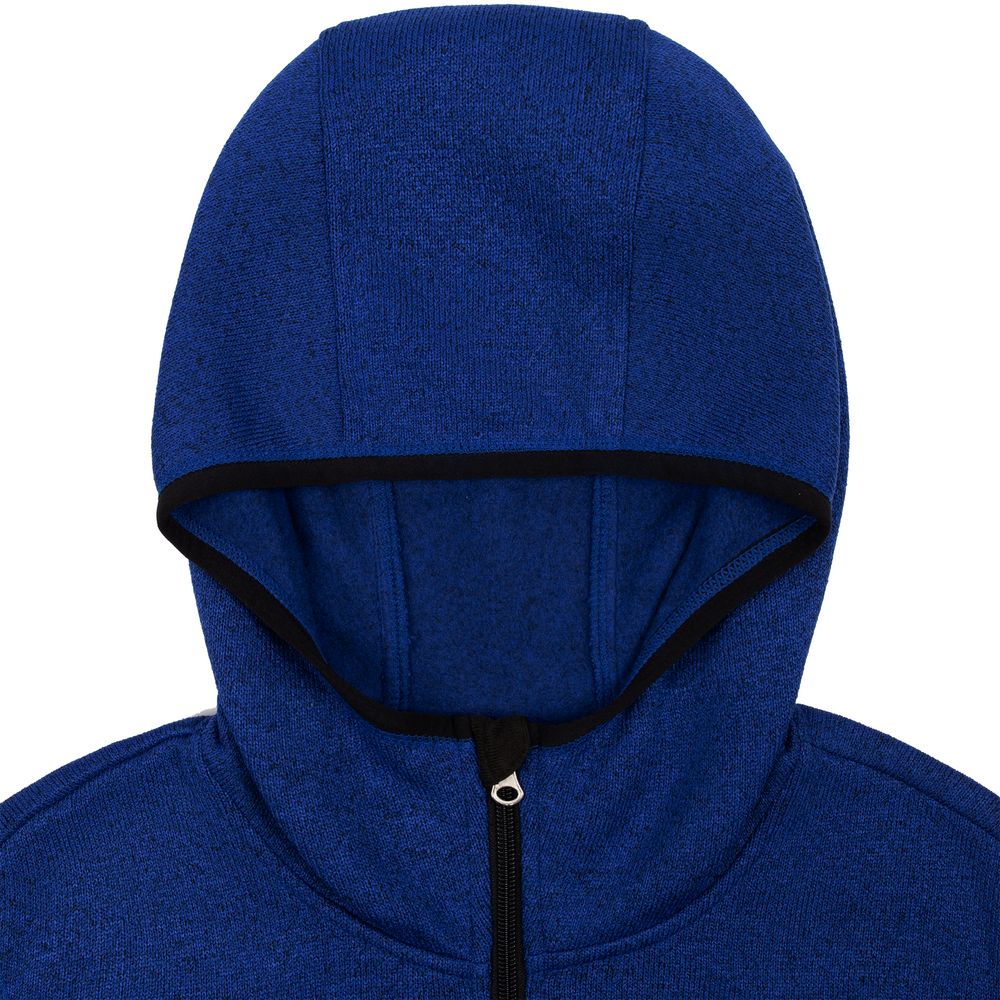 Жилет с капюшоном унисекс Gotland, синий-3
