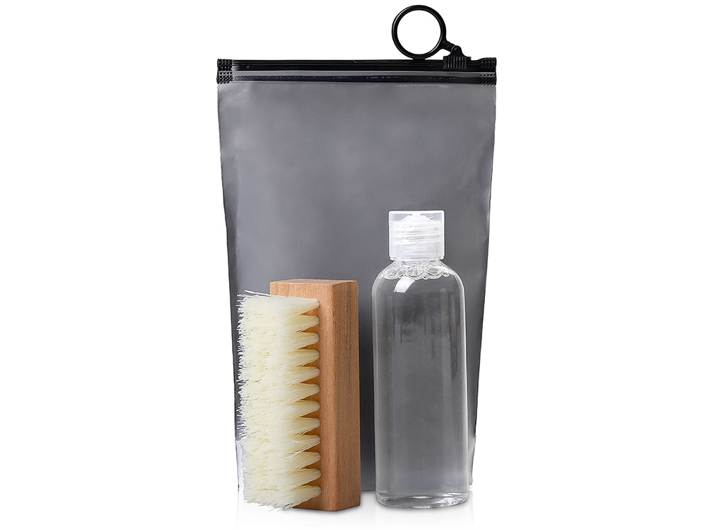 Набор для чистки обуви Sole, черный-0