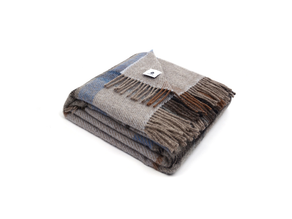 Плед MARZOTTO NORVEGIA 4090, серый-1