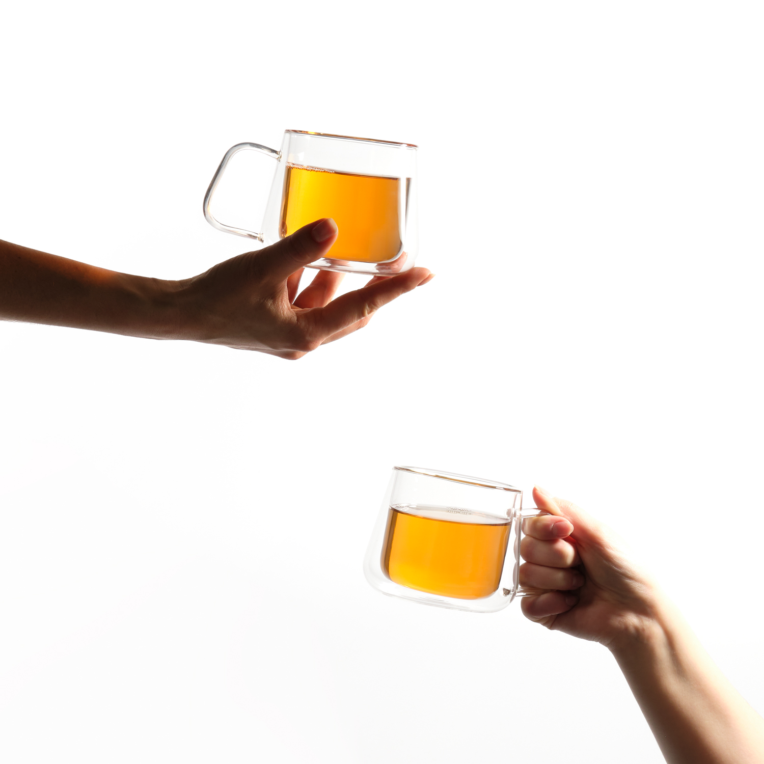 Кружка стеклянная с двойными стенками Dolce-5