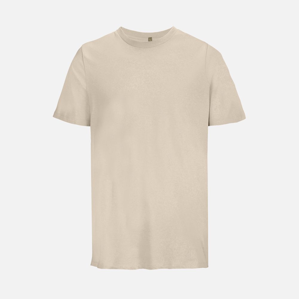 Футболка унисекс Legend, бежевая (льняная)-1