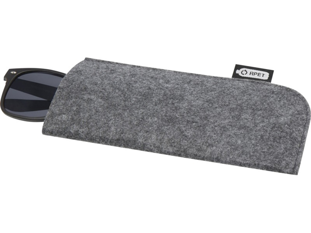 Чехол для очков Felta из материалов, переработанных согласно стандарту GRS, средне-серый-3