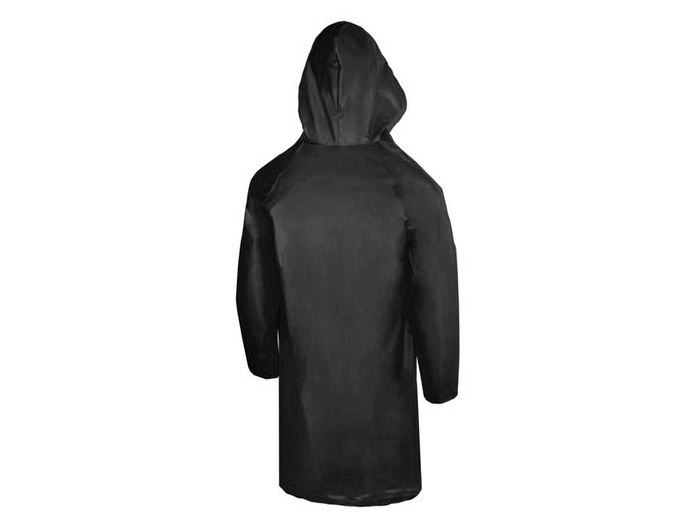 Дождевик Hawaii c чехлом унисекс, черный-1