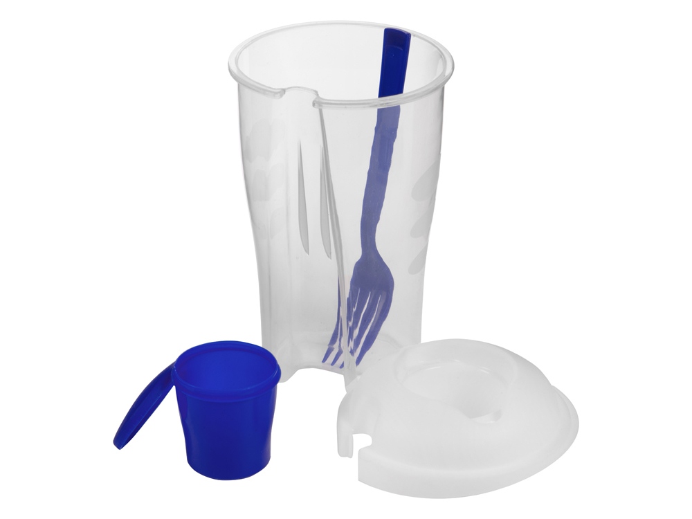 Набор для салата Iceberg, синий-3