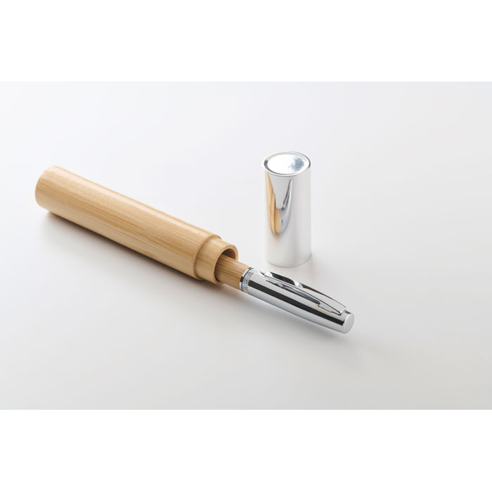 Ручка шариковая, древесный-3