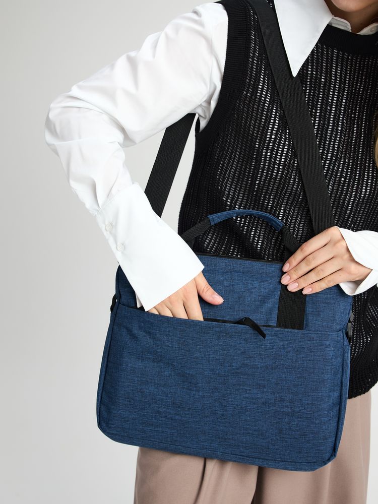 Сумка для ноутбука Delegate, синяя-5