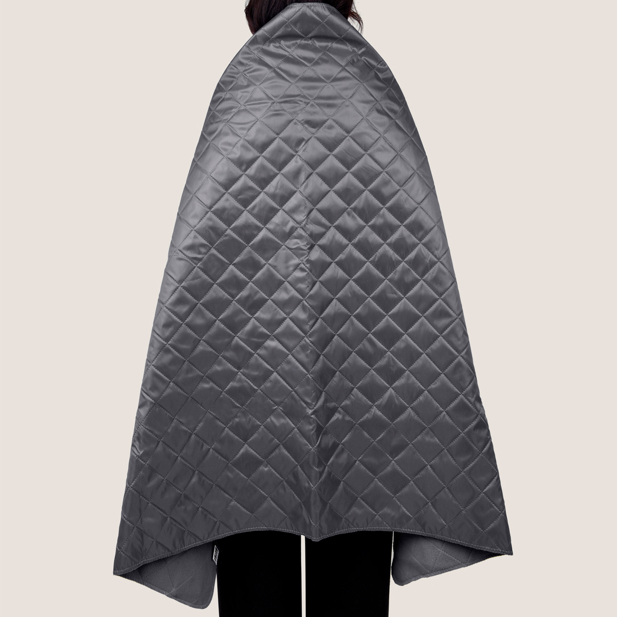 Плед PONCHO, Тёмно-серый-2