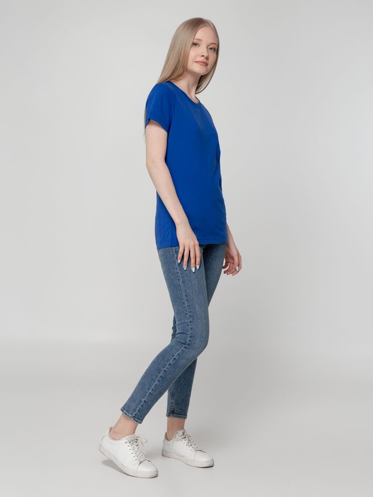 Футболка женская T-bolka Lady, ярко-синяя-7