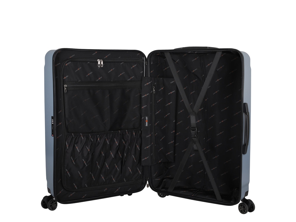 Чемодан Eberhart Craft большой L поликарбонат синий графит 08C-016-428-4