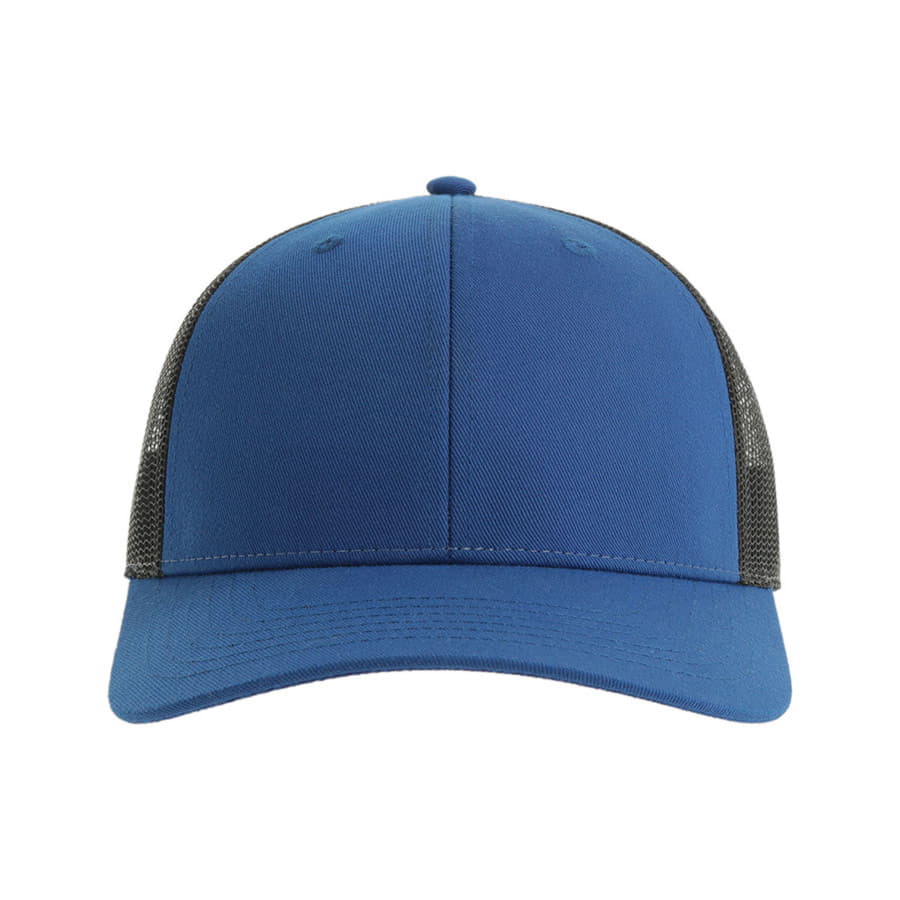 Бейсболка BRYCE, 6 клиньев, пластиковая застежка, переработанный полиэстер, синий-3