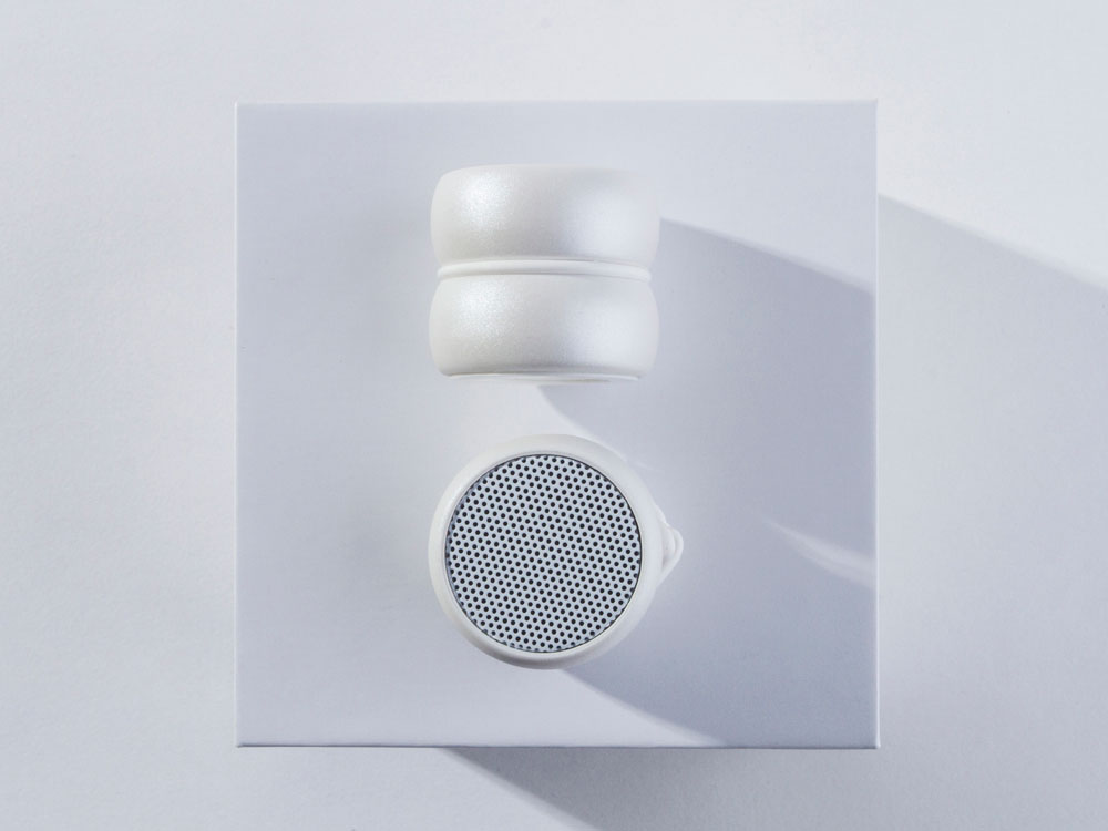 Портативные парные колонки TWS YoYo Stereo, белый-1