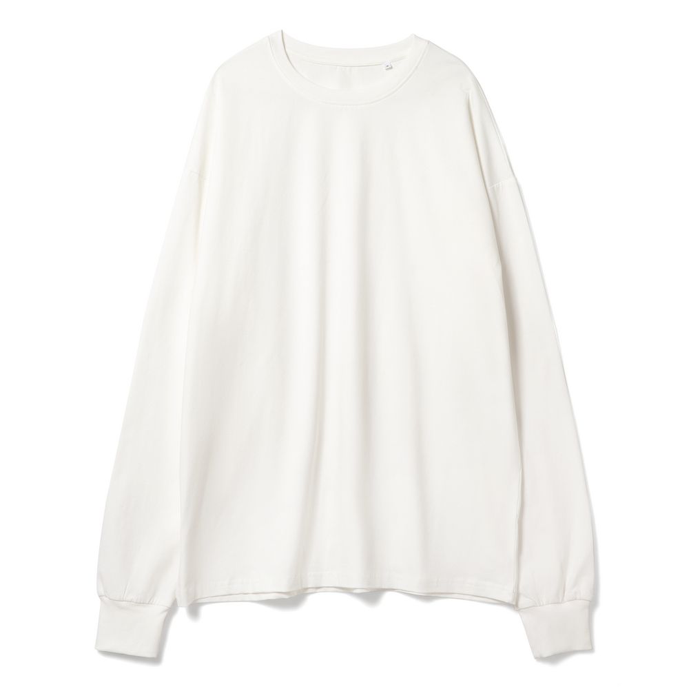 Футболка оверсайз унисекс City Sapiens, молочно-белая-2