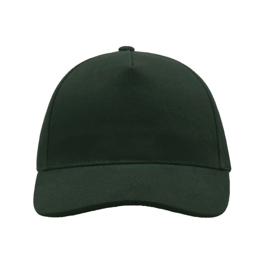 Бейсболка LIBERTY FIVE BUCKLE, 5 клиньев, металлическая застежка , темно-зелёный-3