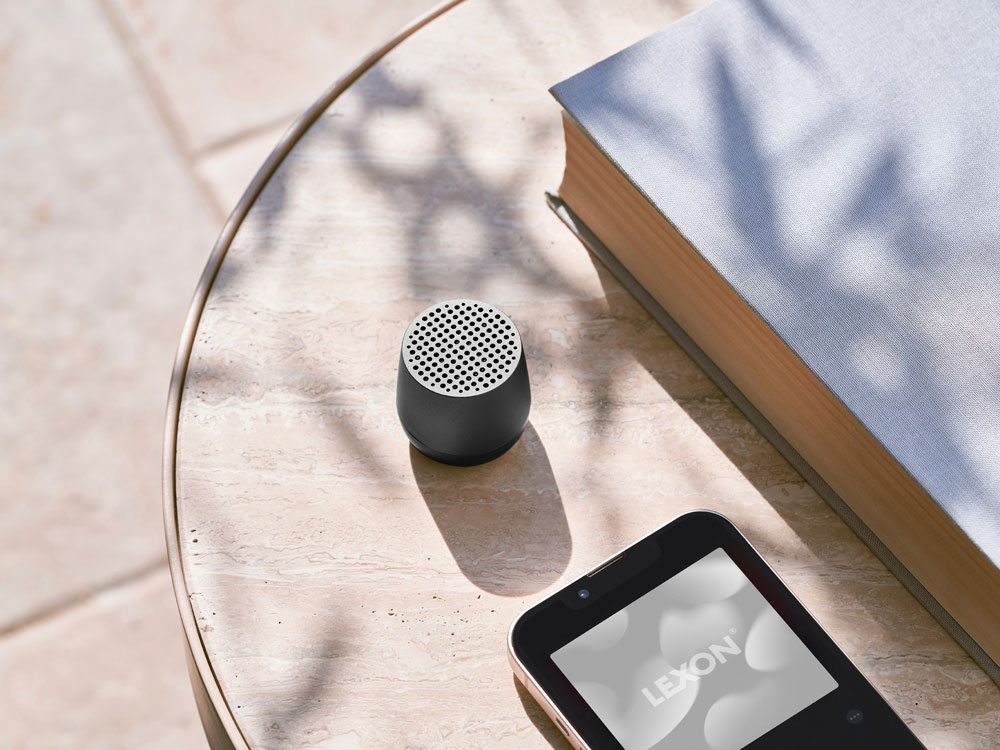 Колонка беспроводная Mino+, темно-серый-3