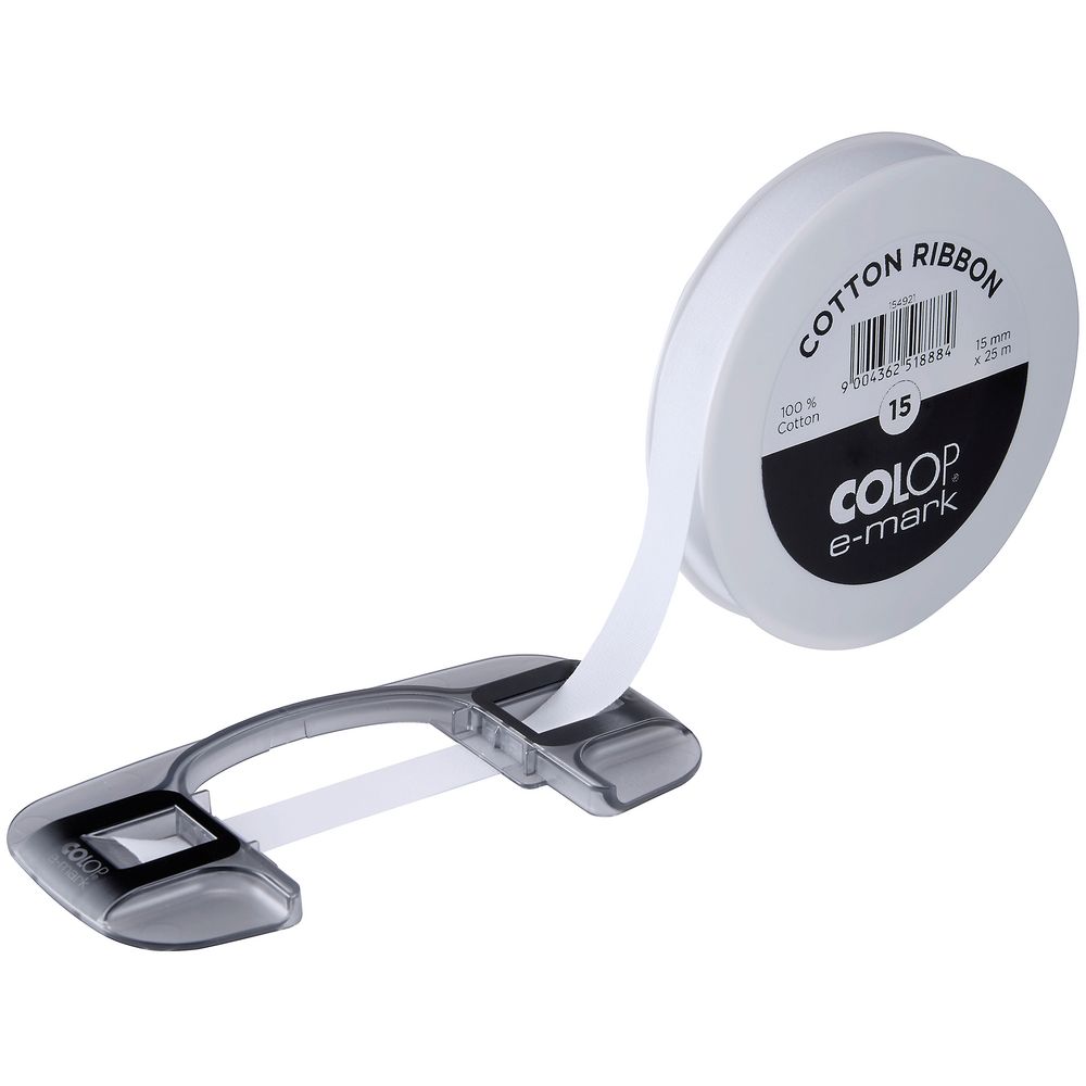 Лента Colop E-mark 15, белая-2