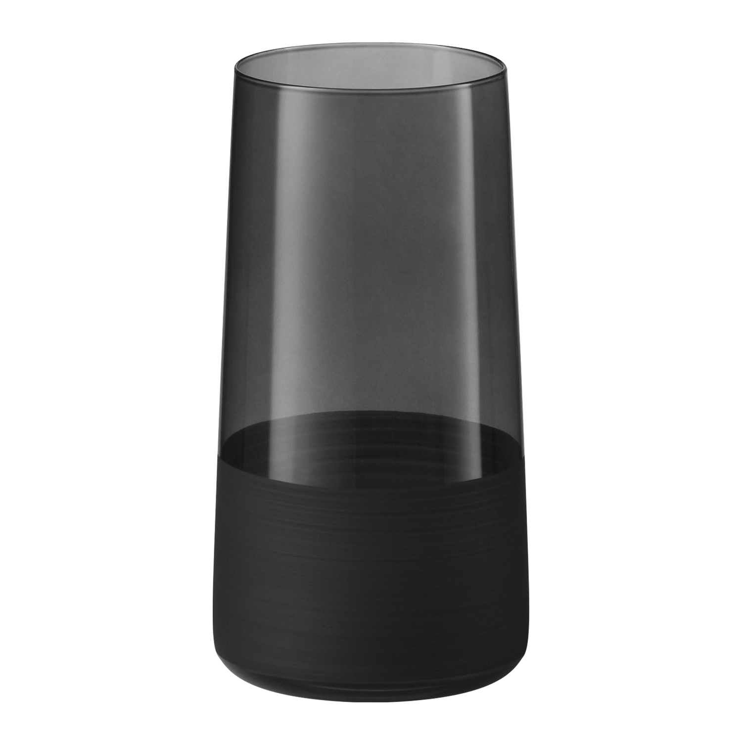 Стакан для воды высокий Black Edition, черный-0