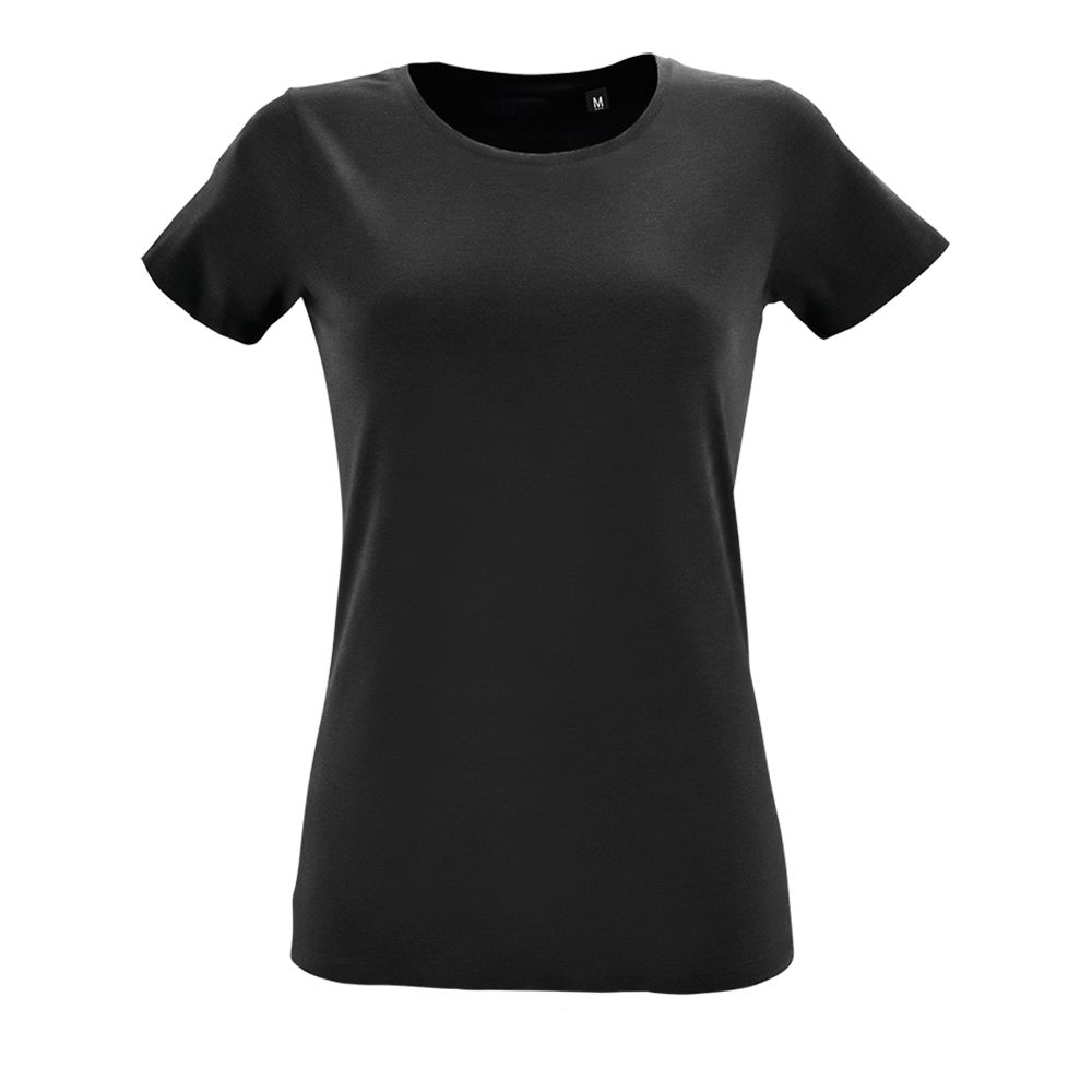 Футболка женская Regent Fit Women, черная-0