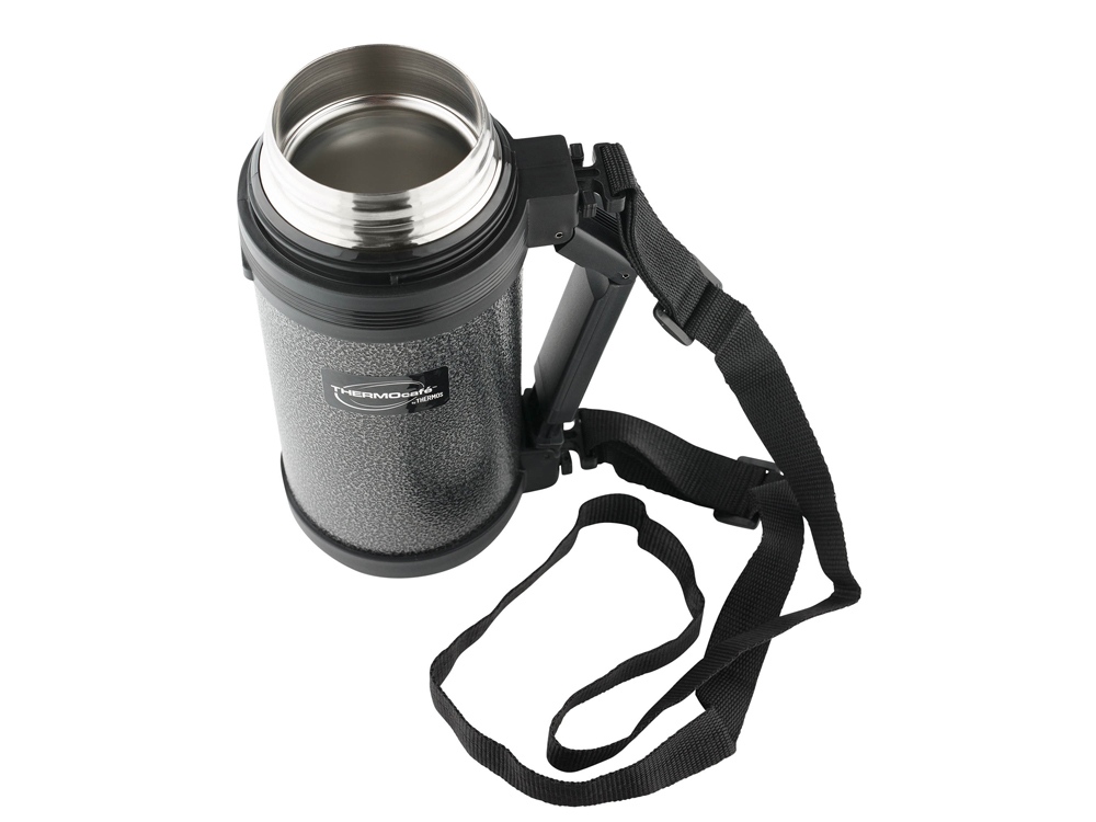 Термос из нерж. стали тм ThermoCafe HAMMP-1200-HT, 1.2L, серый-2