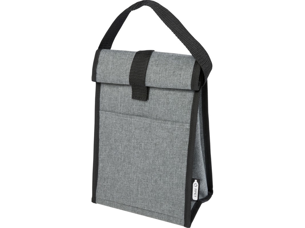 Reclaim, сумка-холодильник объемом 1,4 л из переработанного PET-пластика, серый яркий-0