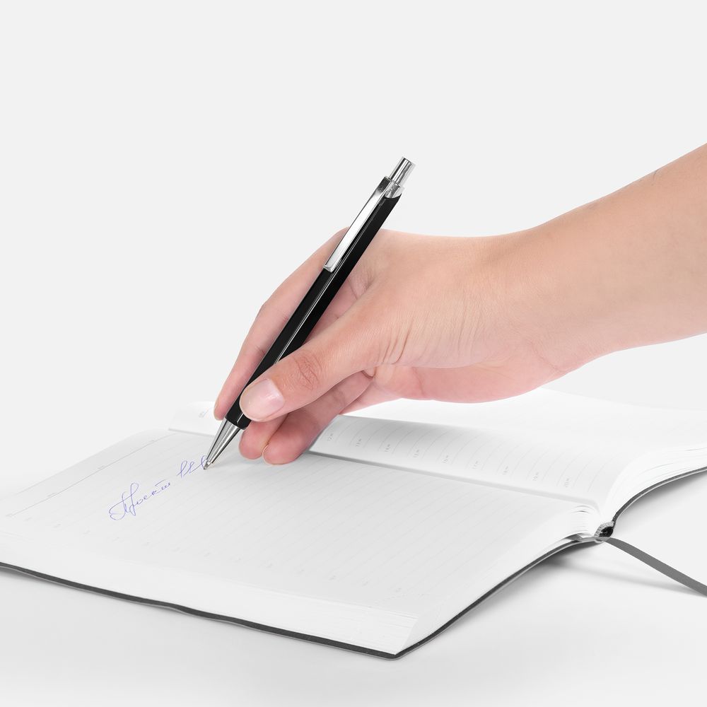 Ручка шариковая Alumno, черная-2