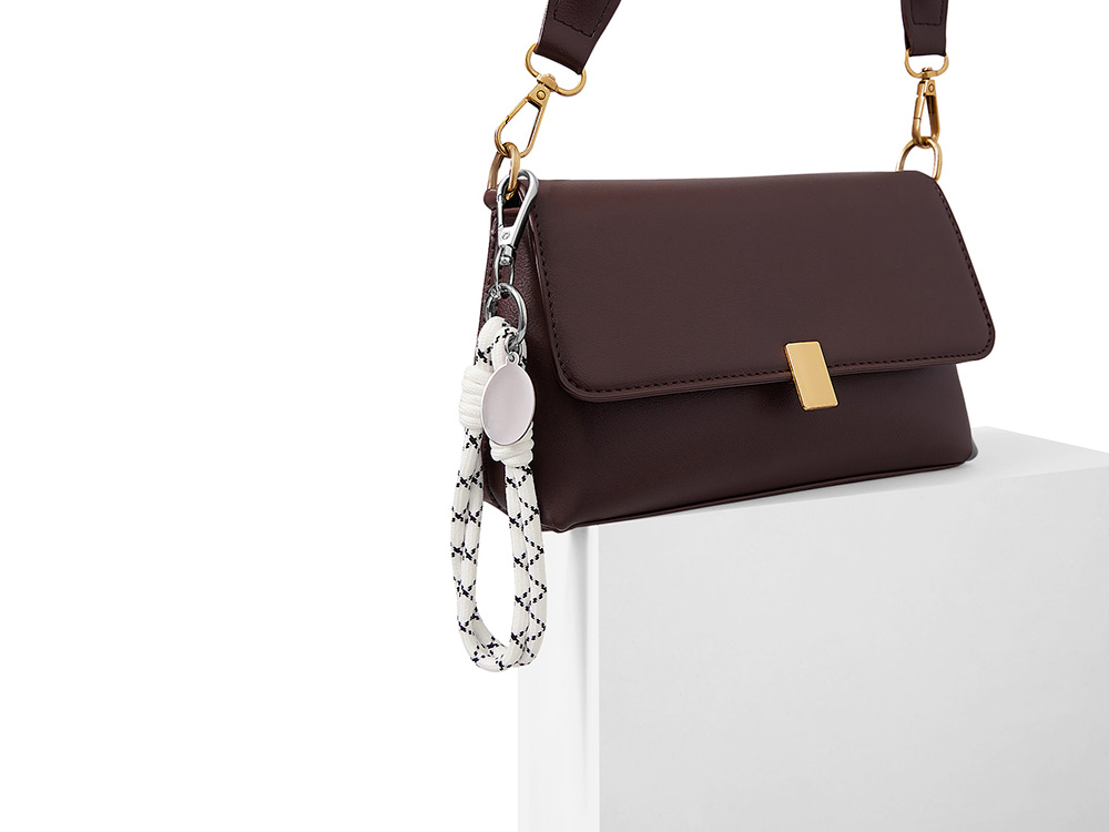 Брелок-браслет Bohemian, черно-белый-4