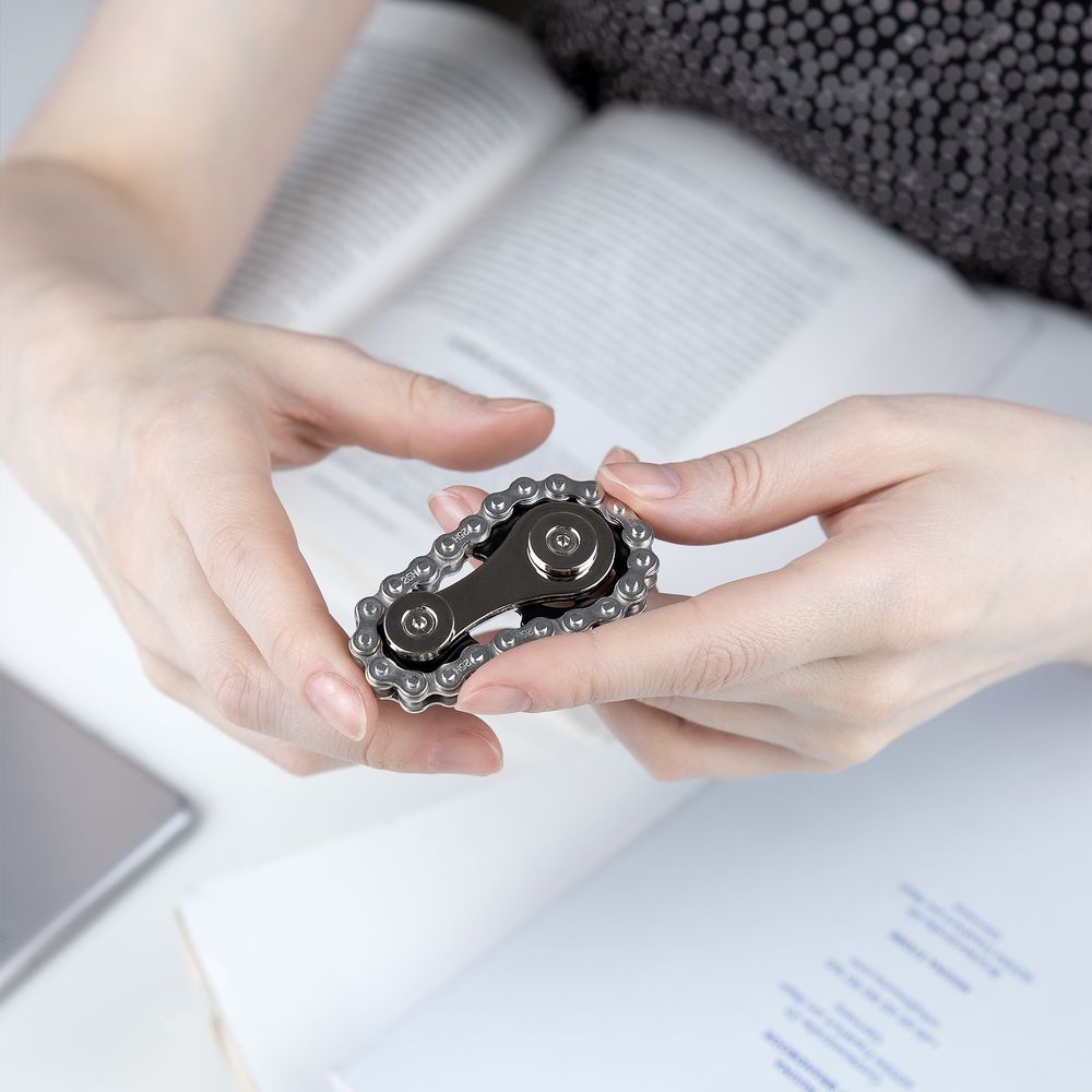 Антистресс Enchain, серебристый-2