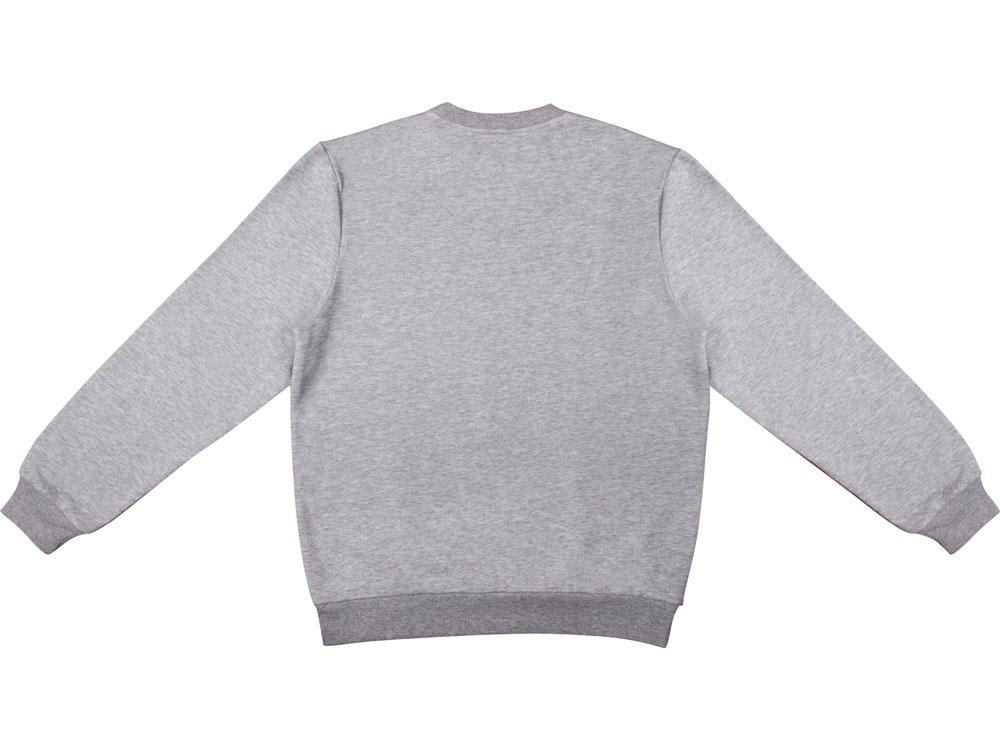 Свитшот Monaco унисекс, серый меланж-15