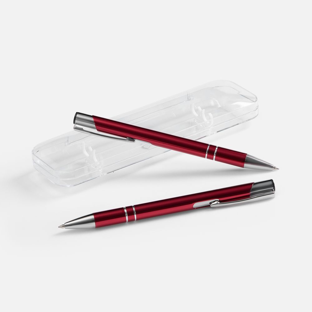 Набор из 2 ручек Keskus, красный-1