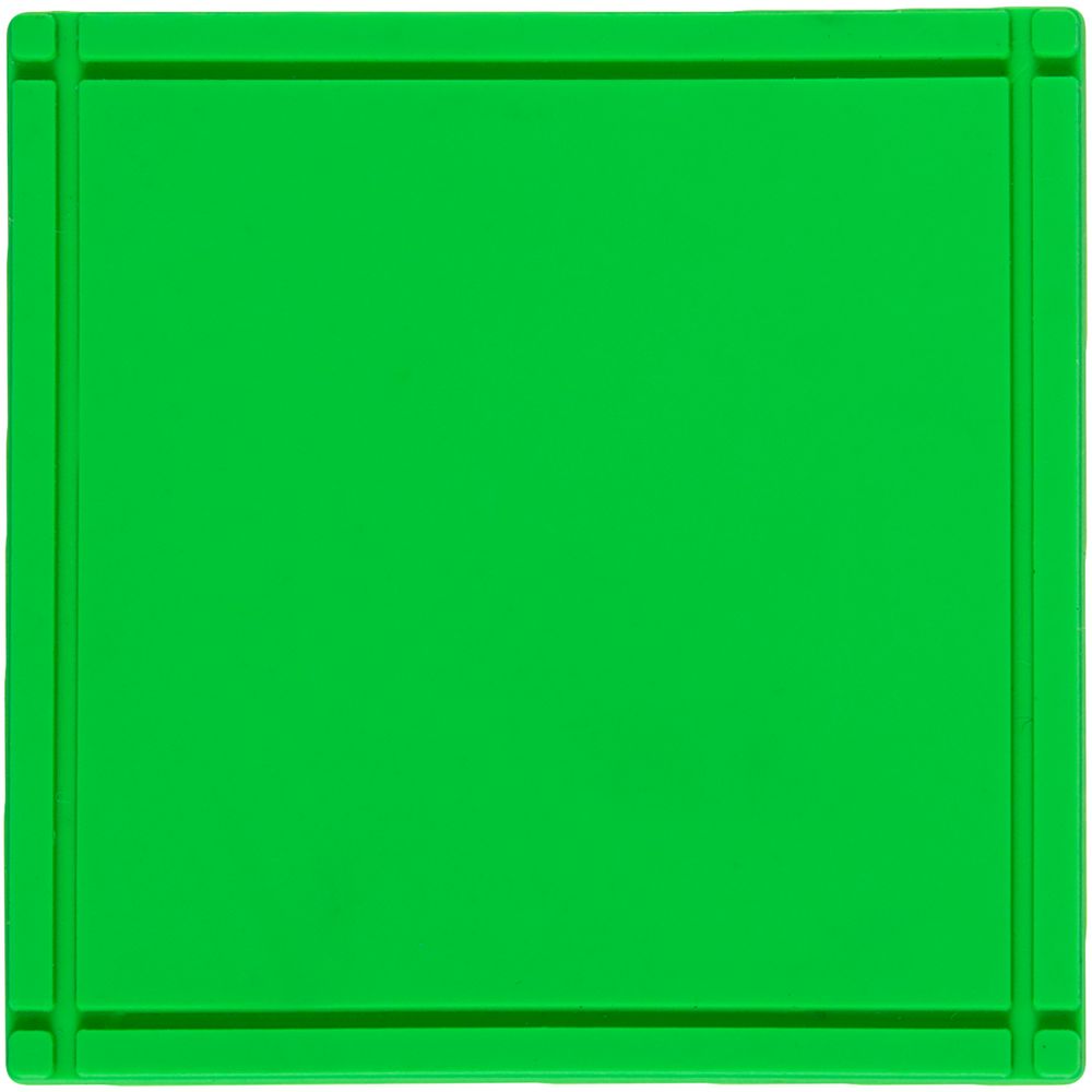 Лейбл из ПВХ Dzeta, L, зеленый неон-1