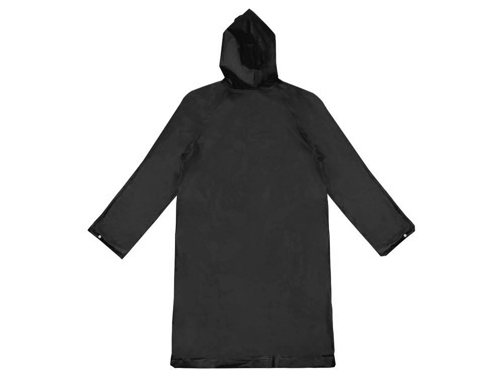 Дождевик Hawaii c чехлом унисекс, черный-3