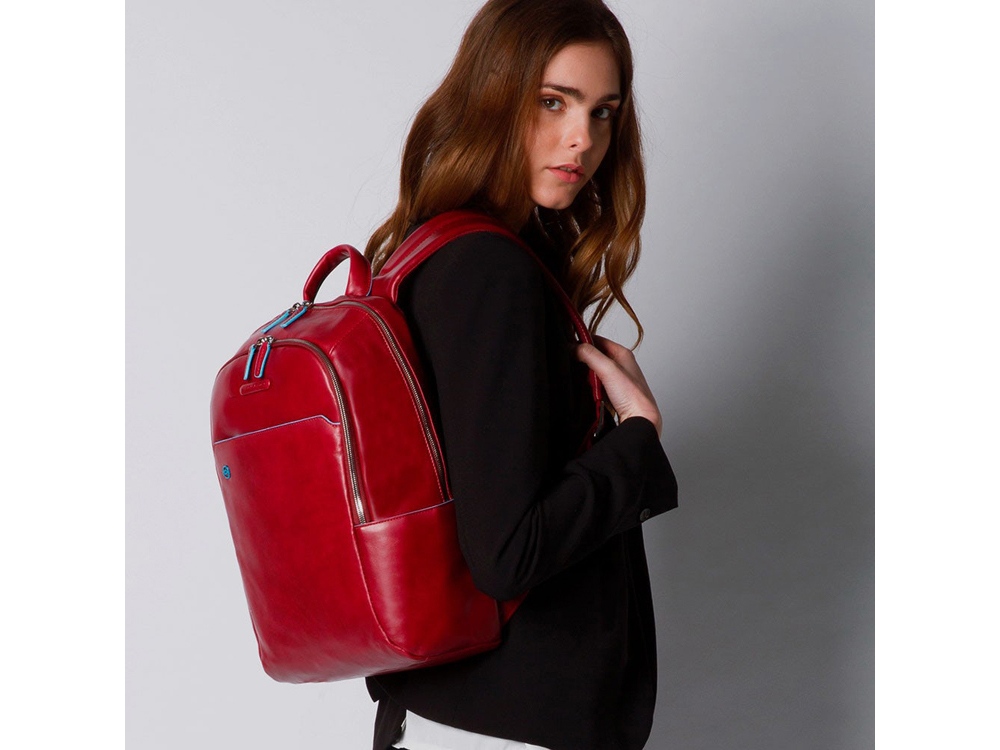 Рюкзак, Piquadro Blue Square, Коричневый-4