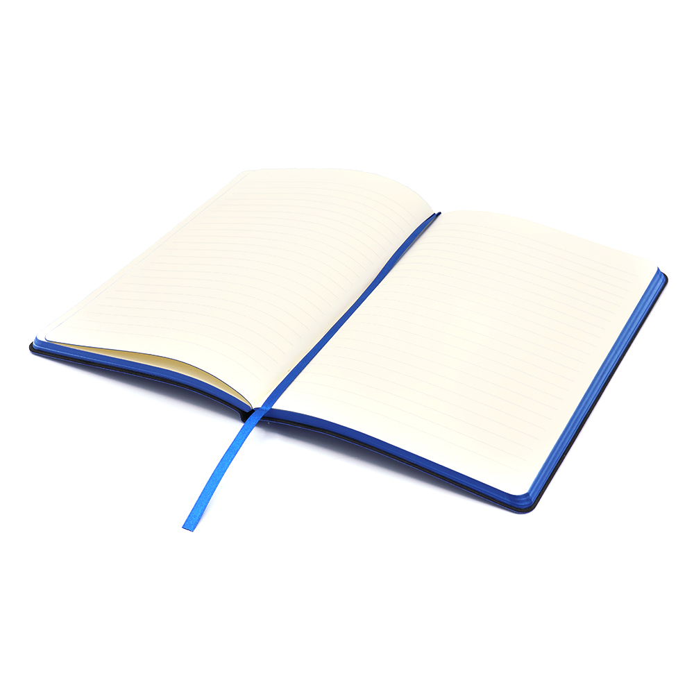 Блокнот A5 Beam в мягком переплёте, Синий-3