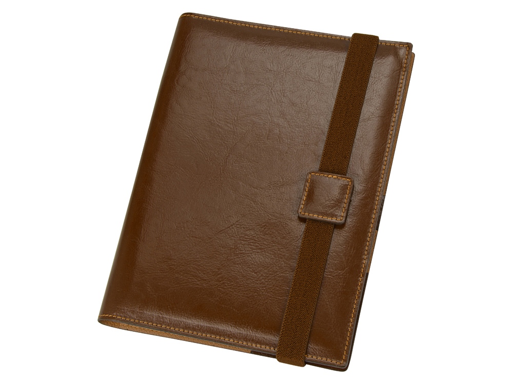 Папка-портфолио Alessandro Venanzi с блокнотом А5, коричневый-0