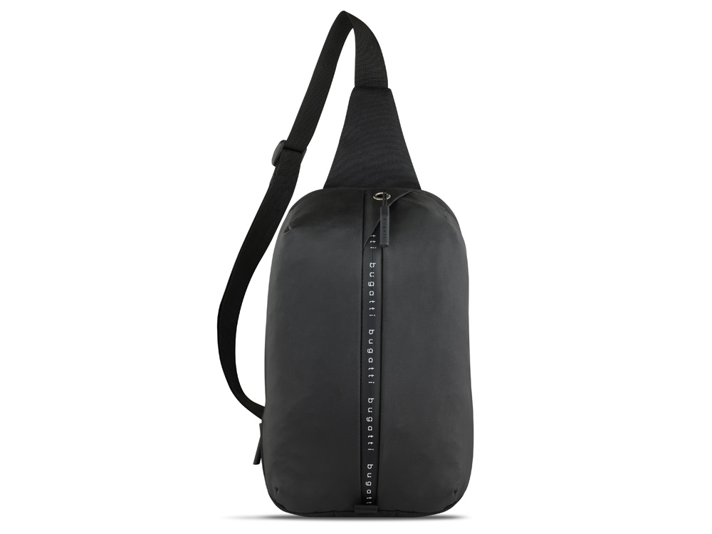 Рюкзак BUGATTI Blanc Delight, чёрный, нейлон RPET600D/тарпаулин/полиэстер, 18х10х31 см, 5 л-1