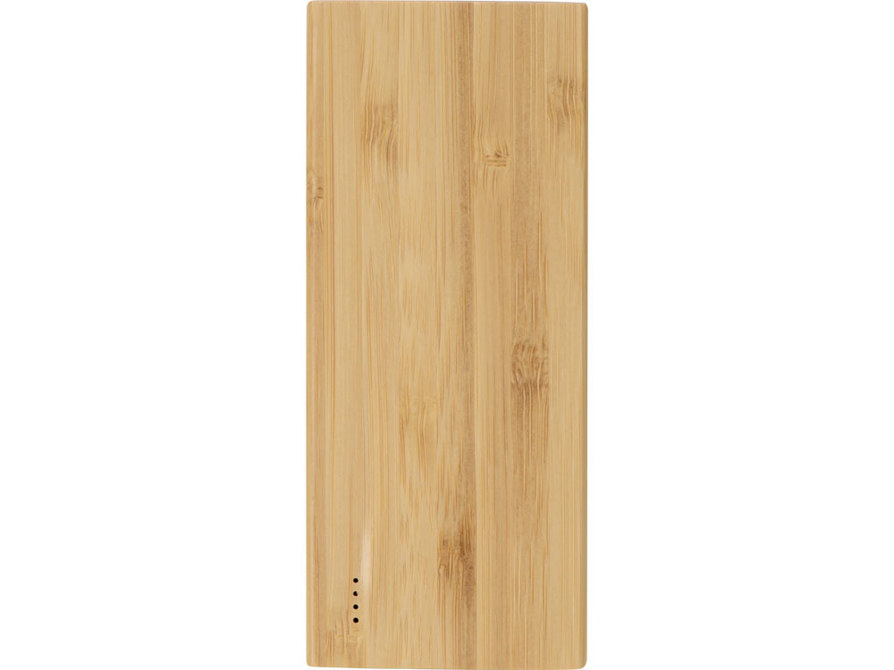 Внешний аккумулятор из бамбука Bamboo, 5000 mAh-2
