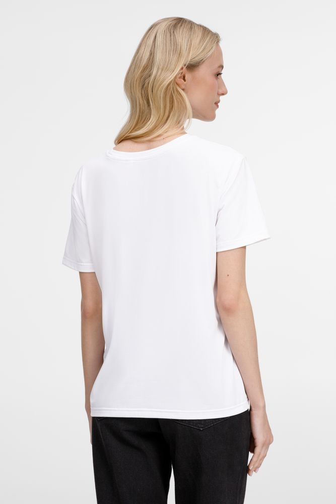 Футболка унисекс Senti, белая-6