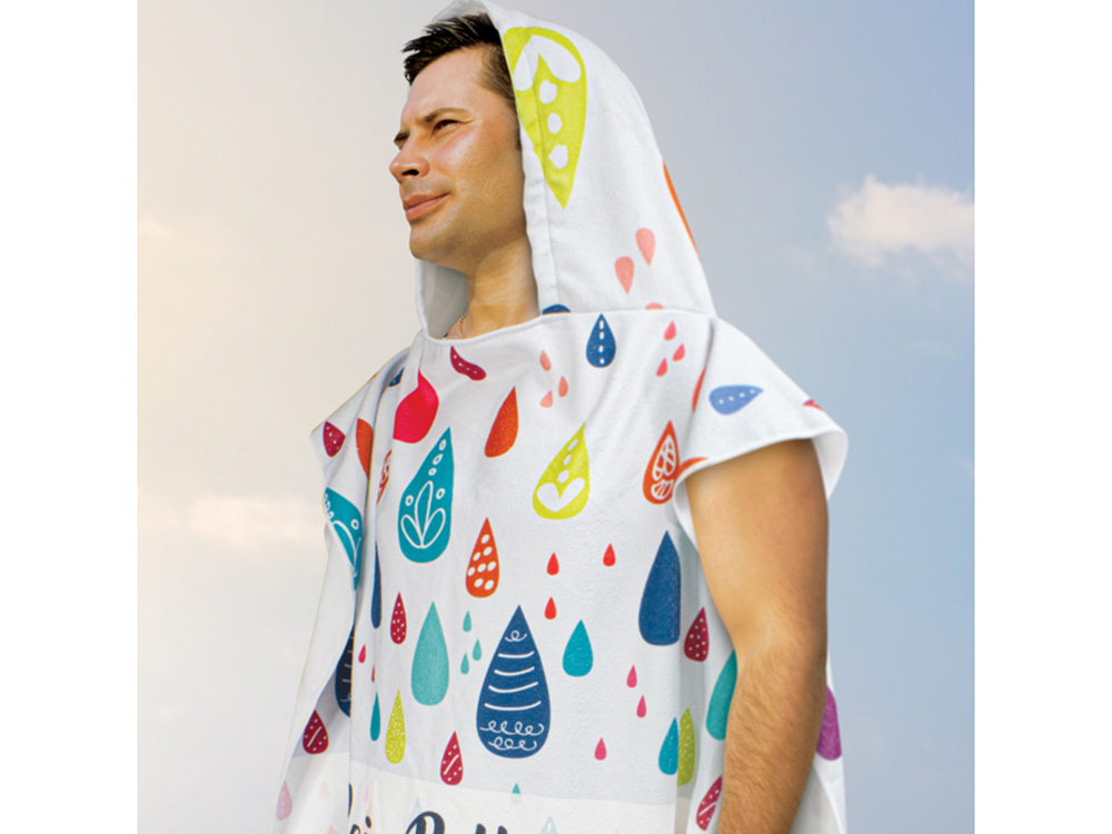 Полотенце с капюшоном для сублимации 78х109 см-10