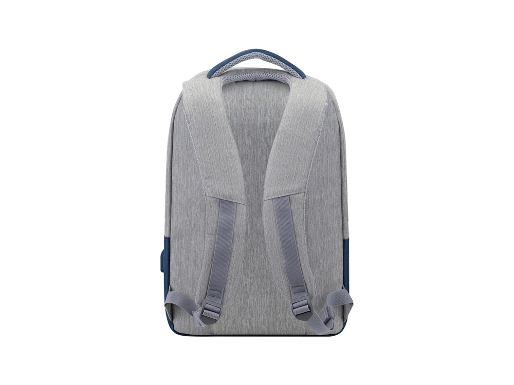 RIVACASE 7562 grey/dark blue рюкзак для ноутбука 15.6'', серый/темно-синий-3