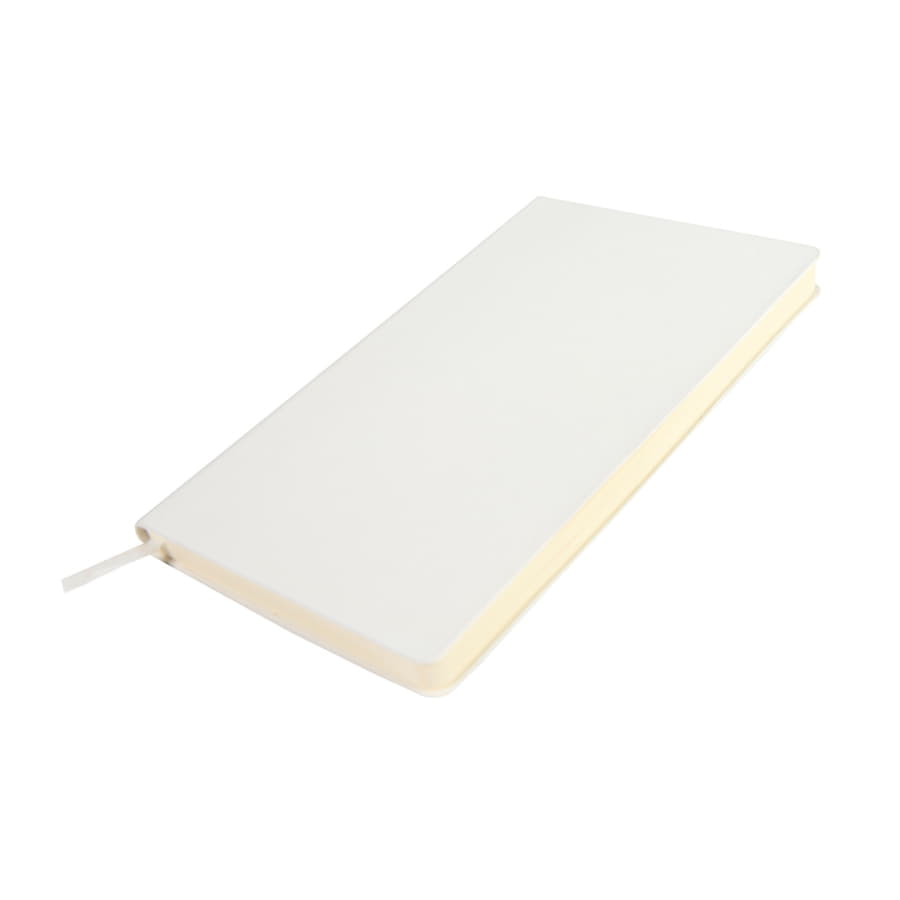 Бизнес-блокнот SMARTI, A5, белый, мягкая обложка, в клетку, белый-3